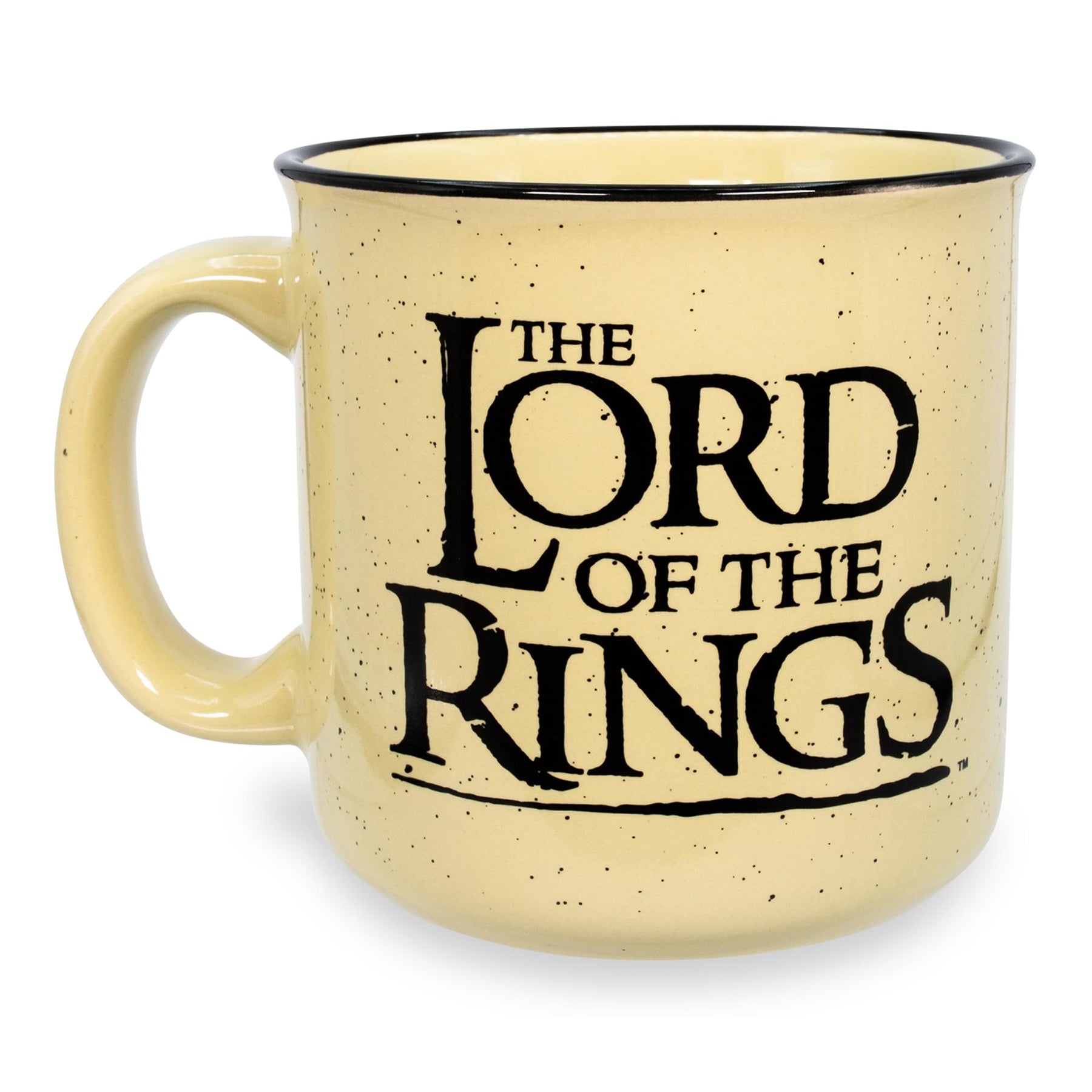 Lord of the Rings Gondor Elven Text 20oz Ceramic Camper Mug