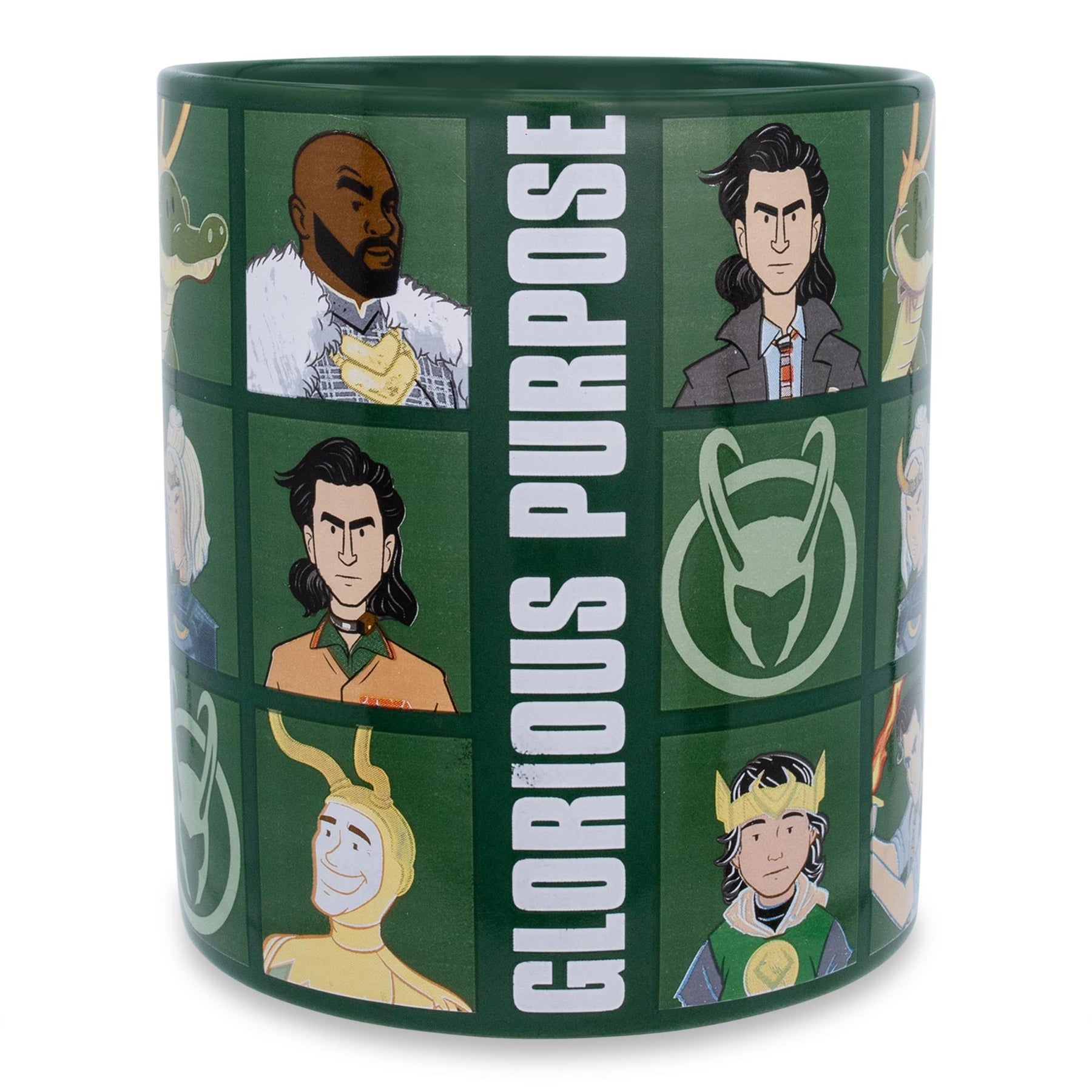 Marvel Studios Loki "Glorious Purpose" Ceramic Mug | Holds 20 Ounces