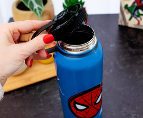 Marvel Comics Spider-Man Stainless Steel Water Bottle | Holds 42 Ounces