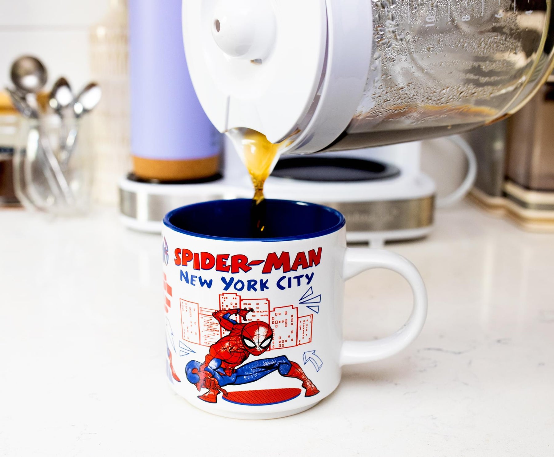 Marvel Spider-Man All Over Print 13oz Ceramic Mug