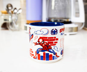 Marvel Comics Spider-Man "New York City" Ceramic Mug | Holds 13 Ounces