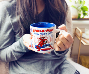 Marvel Comics Spider-Man "New York City" Ceramic Mug | Holds 13 Ounces