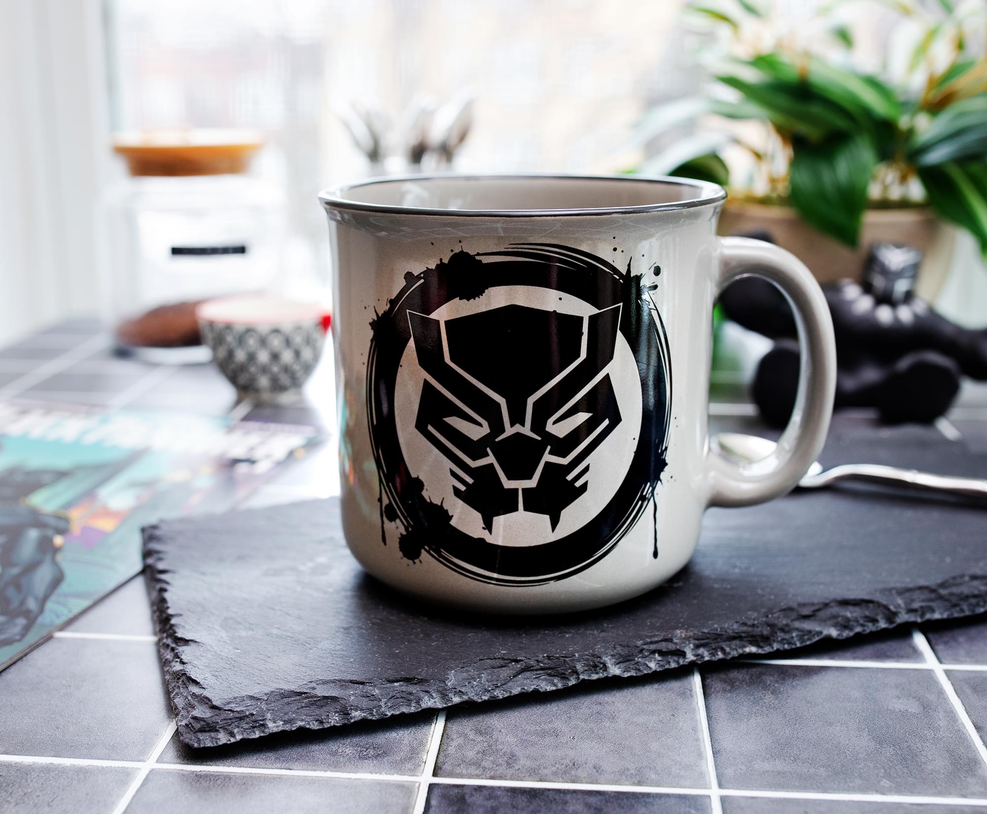 Marvel Comics Black Panther Ceramic Mug | Holds 20 Ounces