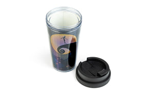 The Nightmare Before Christmas Graveyard Scene Travel Mug | Holds 16 Ounces