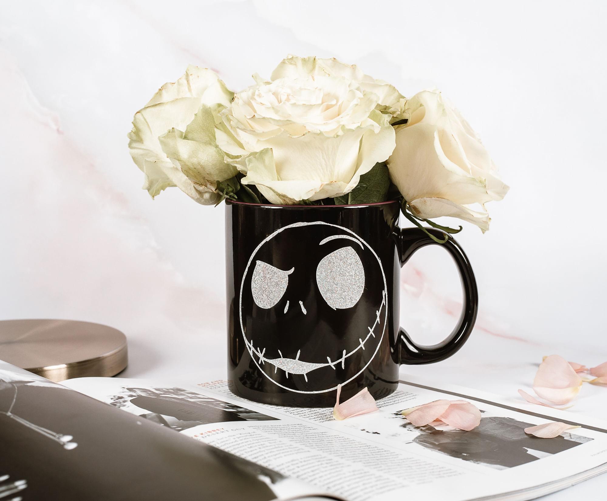 The Nightmare Before Christmas Jack Skellington Ceramic Mug | Holds 20 Ounces