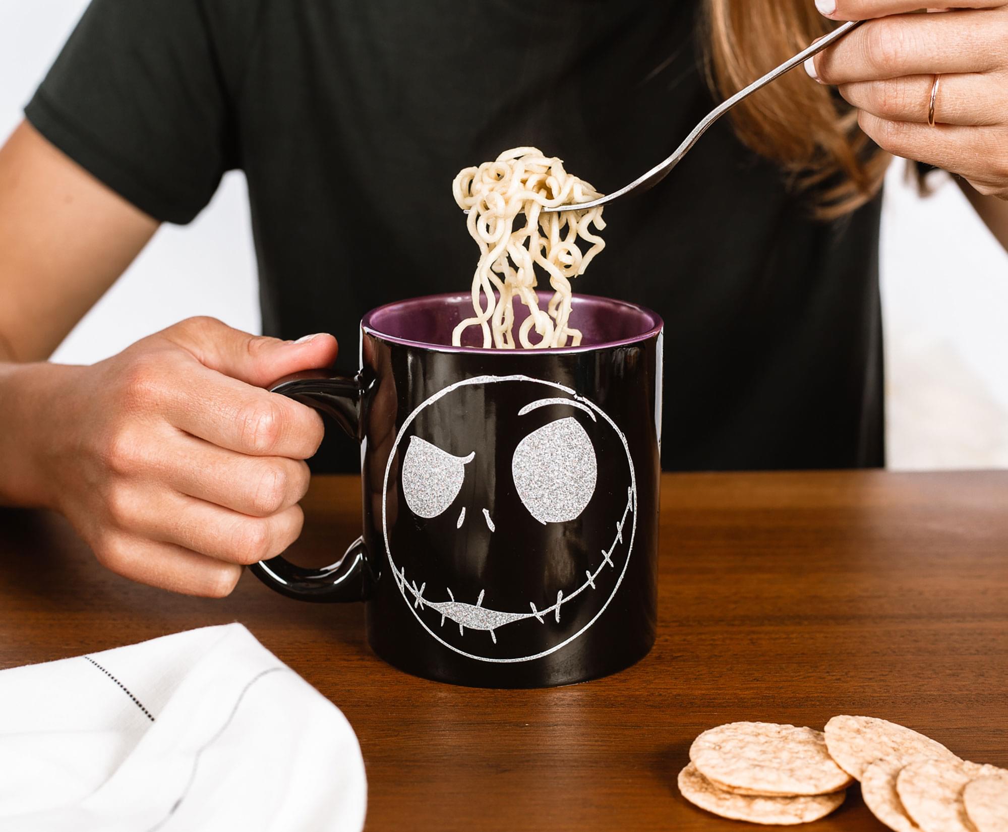 The Nightmare Before Christmas Jack Skellington Ceramic Mug | Holds 20 Ounces