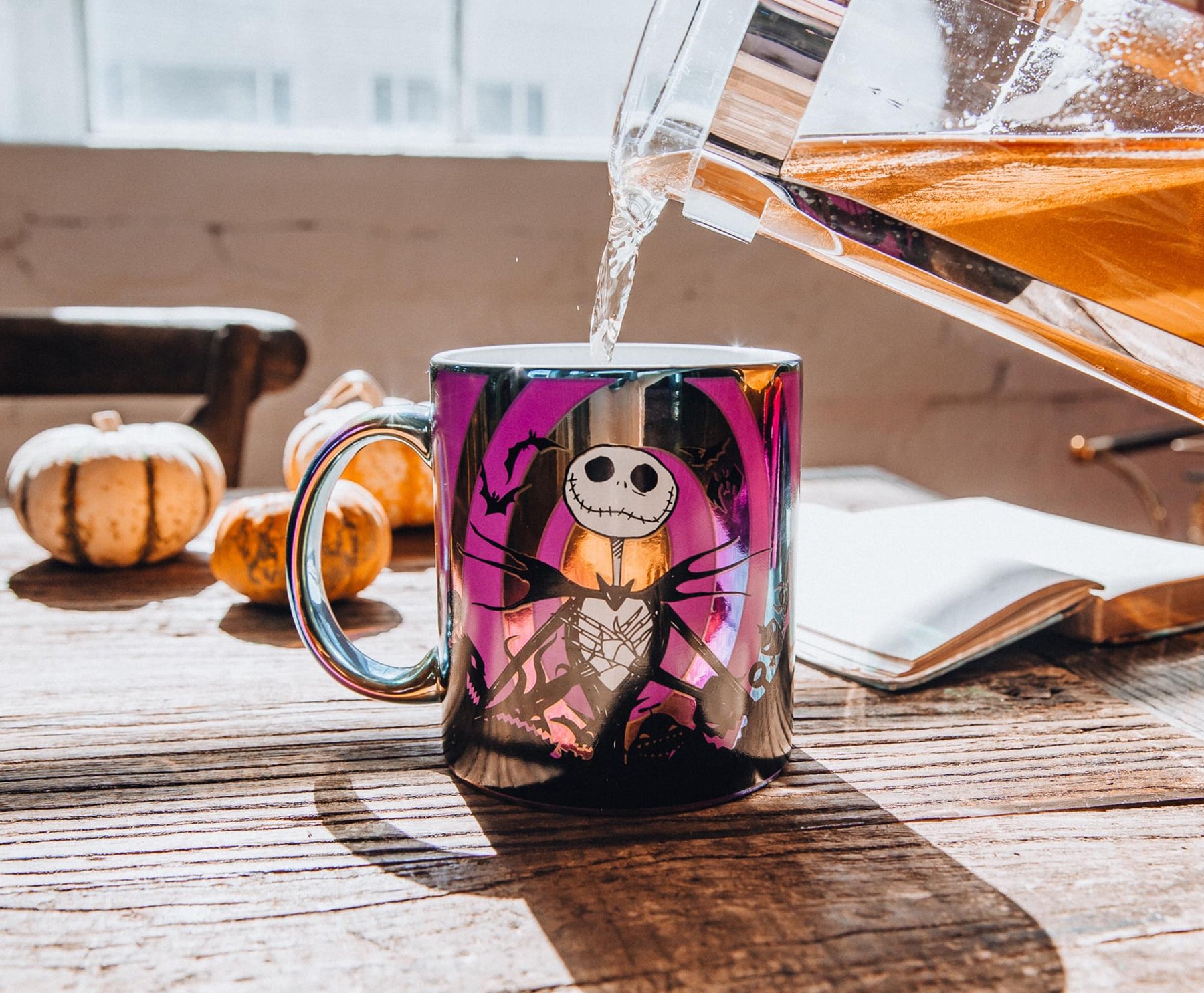 Disney The Nightmare Before Christmas Hypno Jack Ceramic Mug | Holds 20 Ounces