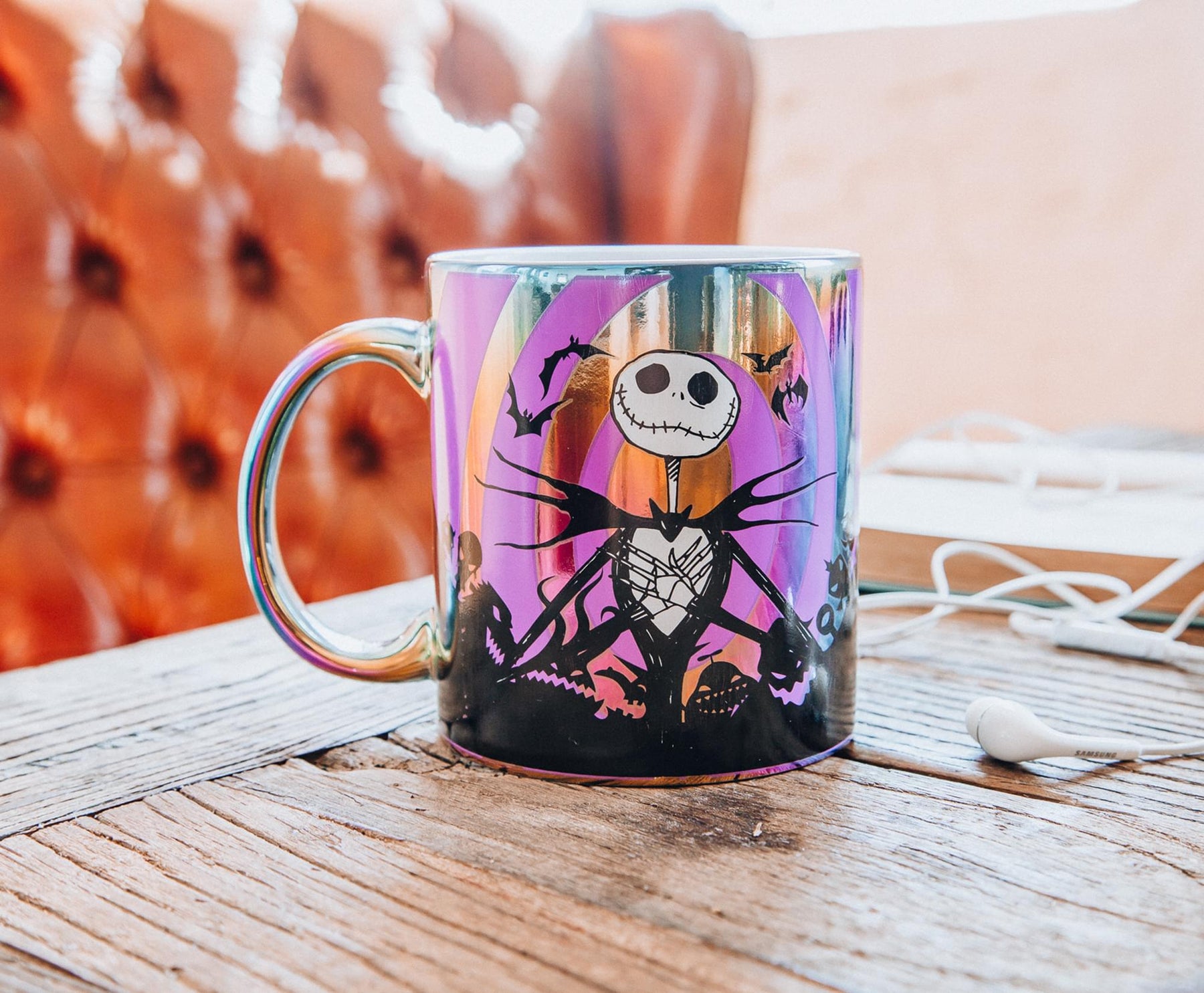 Disney The Nightmare Before Christmas Hypno Jack Ceramic Mug | Holds 20 Ounces