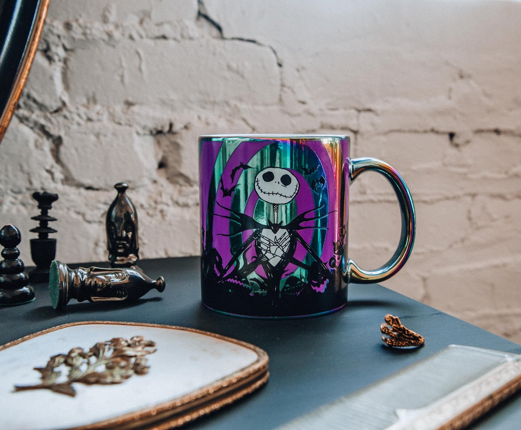 Disney The Nightmare Before Christmas Hypno Jack Ceramic Mug | Holds 20 Ounces