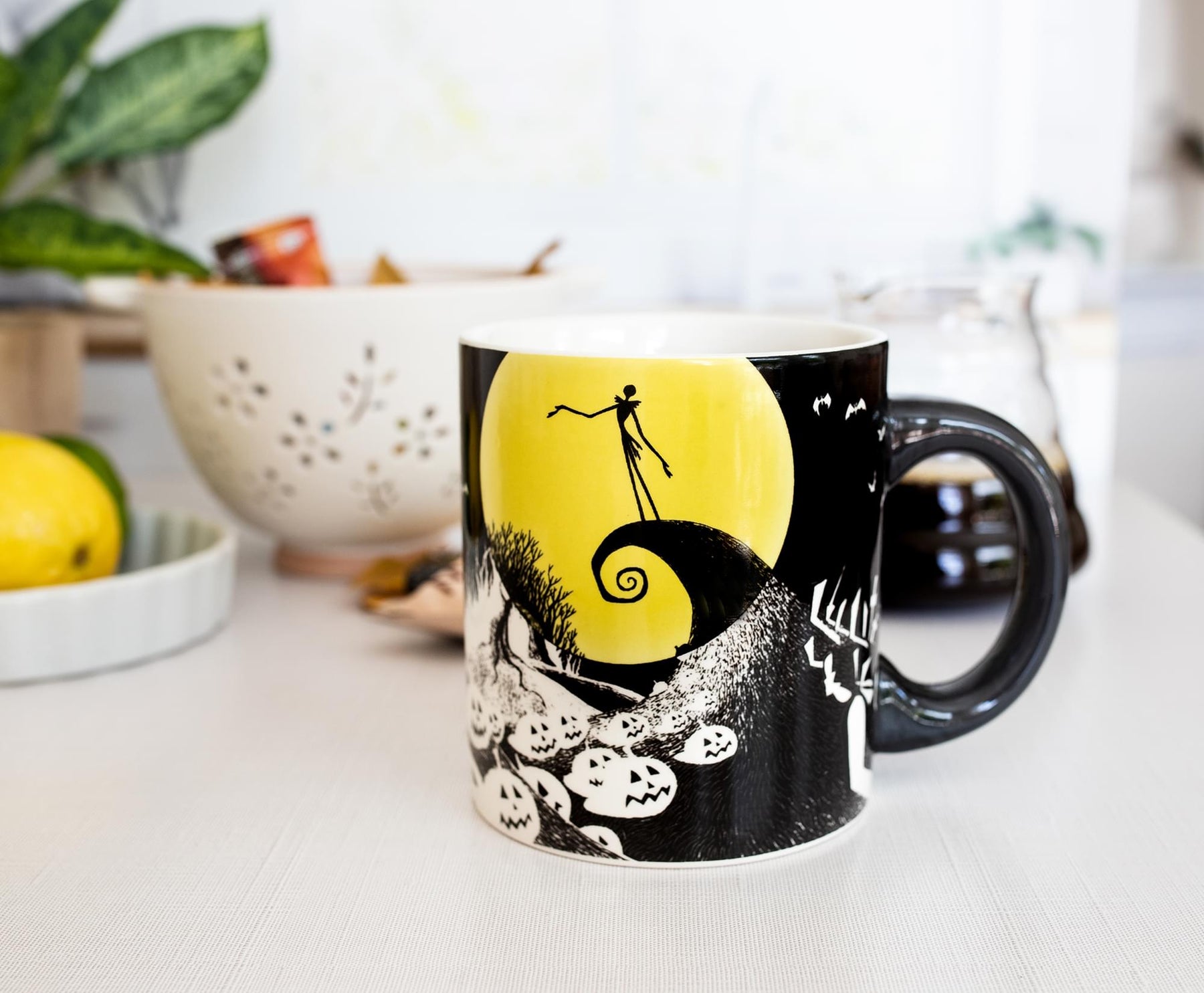 Disney The Nightmare Before Christmas Ceramic Mug With 3D Jack Sculpt Inside