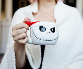 The Nightmare Before Christmas Santa Jack Skellington 3D Coffee Mug | 20 Ounces