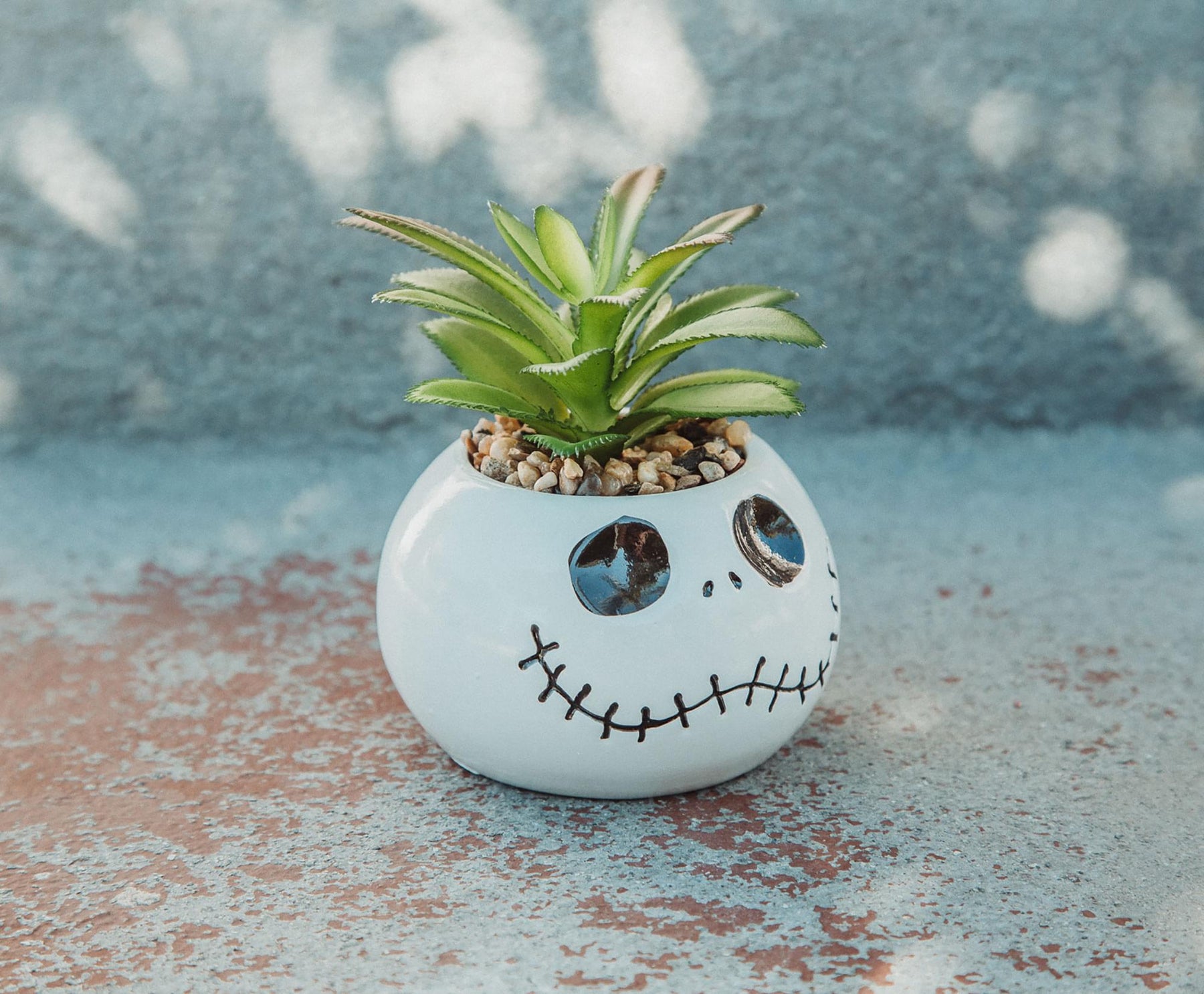 christmas succulent pot Disney The Nightmare Before Christmas Jack Skellington Ceramic Mini Planter