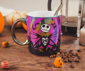Disney The Nightmare Before Christmas Jack Skellington Electroplated Ceramic Mug