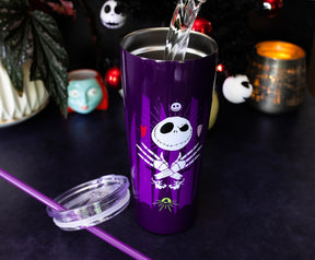 Disney The Nightmare Before Christmas Stainless Steel Tumbler | Holds 22 Ounce