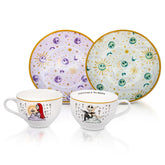 Disney Nightmare Before Christmas Jack & Sally Teacups and Saucers | Set of 2