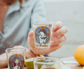Disney Nightmare Before Christmas Day of the Dead Mini Shot Glasses | Set of 4
