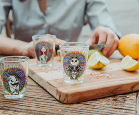 Disney Nightmare Before Christmas Day of the Dead Mini Shot Glasses | Set of 4