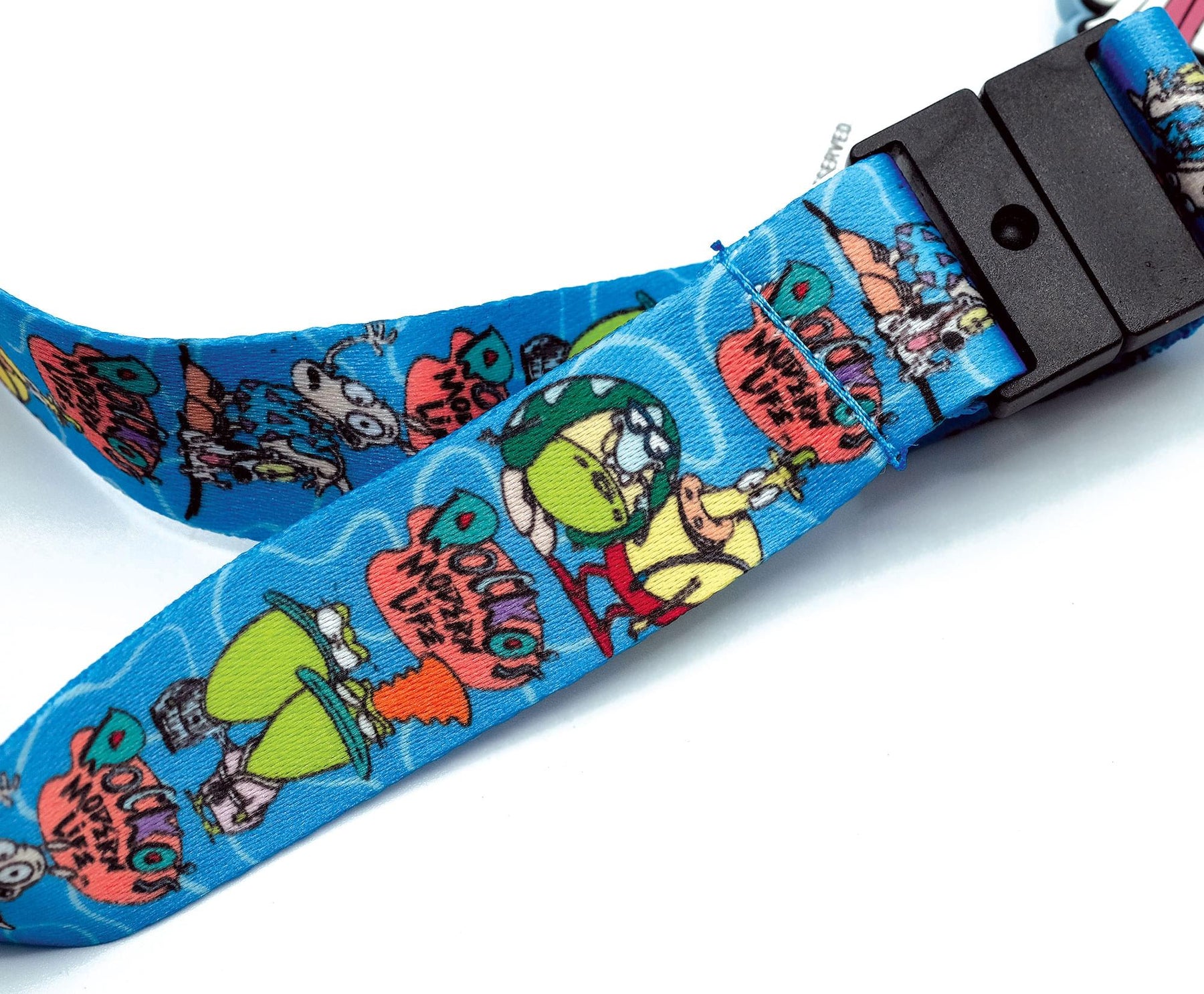 Nickelodeon Rocko's Modern Life Lanyard With ID Badge Holder And Removable Charm