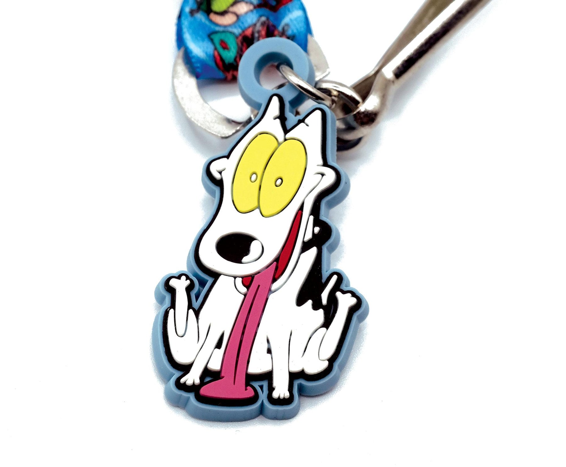 Nickelodeon Rocko's Modern Life Lanyard With ID Badge Holder And Removable Charm