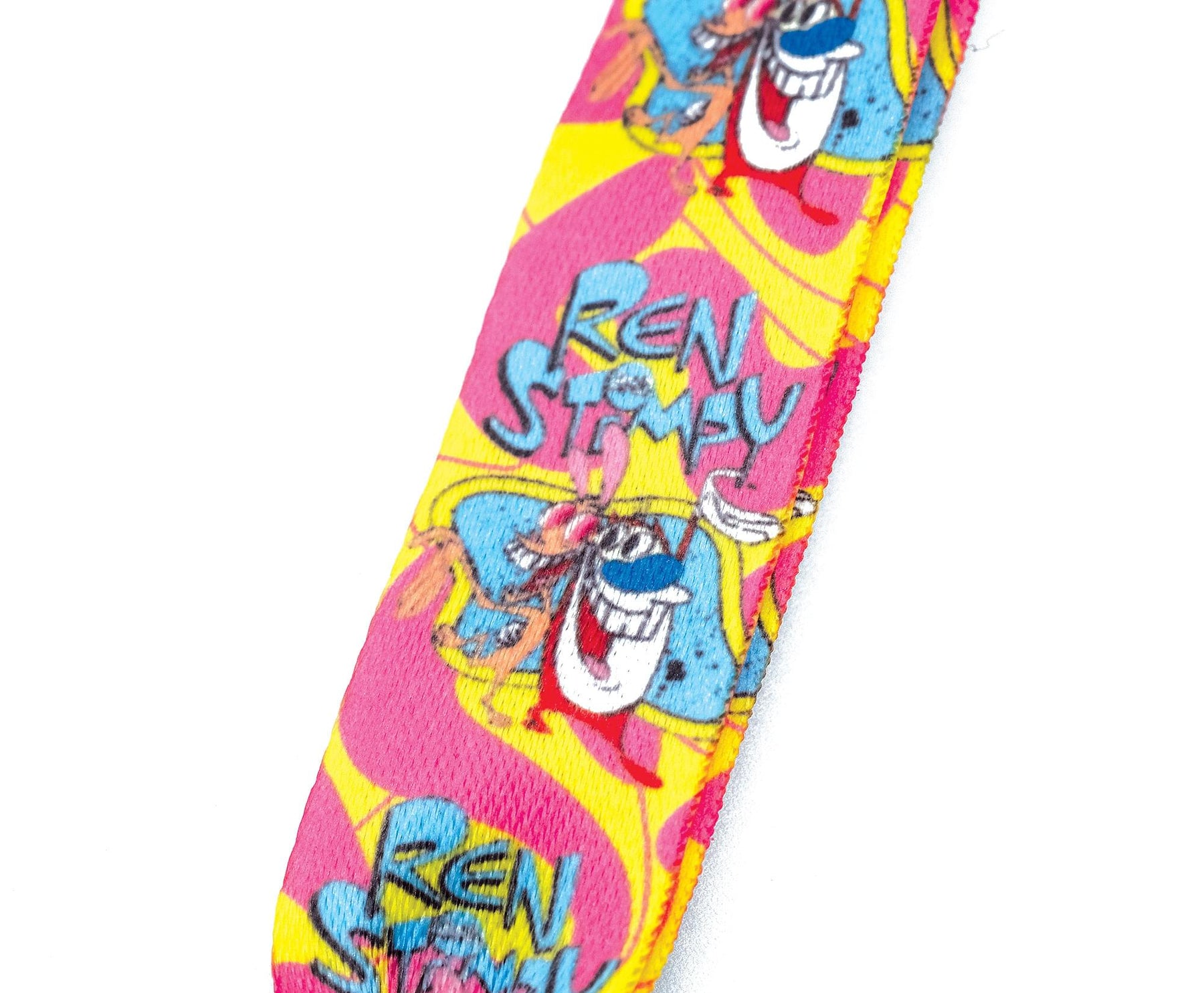 Nickelodeon Ren & Stimpy Lanyard With ID Badge Holder And Removable Charm