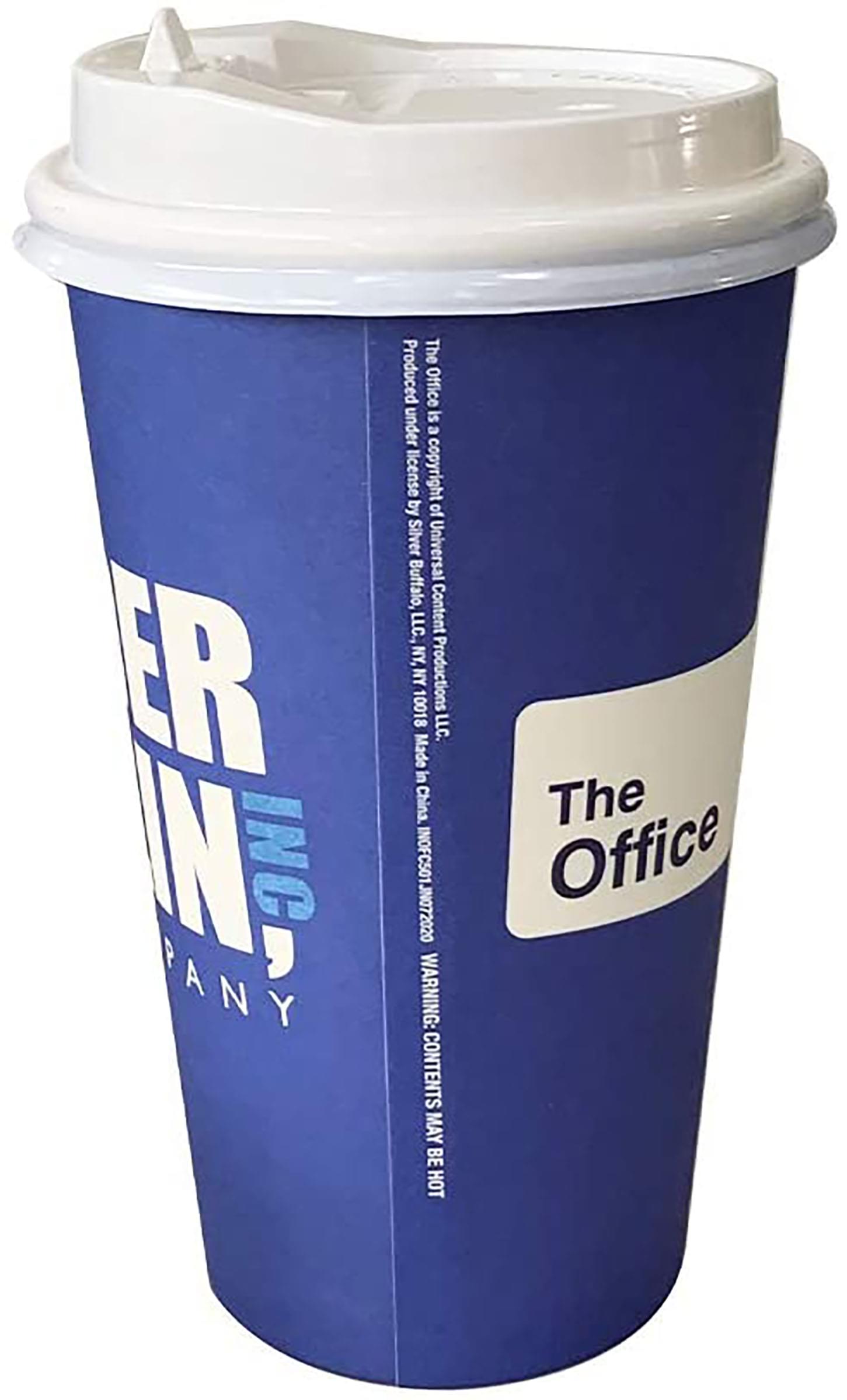 The Office Dunder Mifflin Disposable Paper Travel Cups With Lids | Set of 8