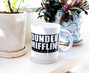 The Office Dunder Mifflin "World's Best Boss" Ceramic Mug | Holds 20 Ounces