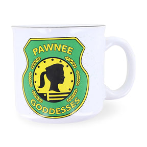 Parks and Recreation Pawnee Goddesses 20oz Ceramic Camper Mug