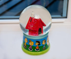 Peanuts Snoopy Group Walk Light-Up Snow Globe | 6 Inches Tall