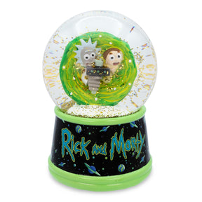 Rick and Morty Portal Light-Up Collectible Snow Globe | 6 Inches Tall