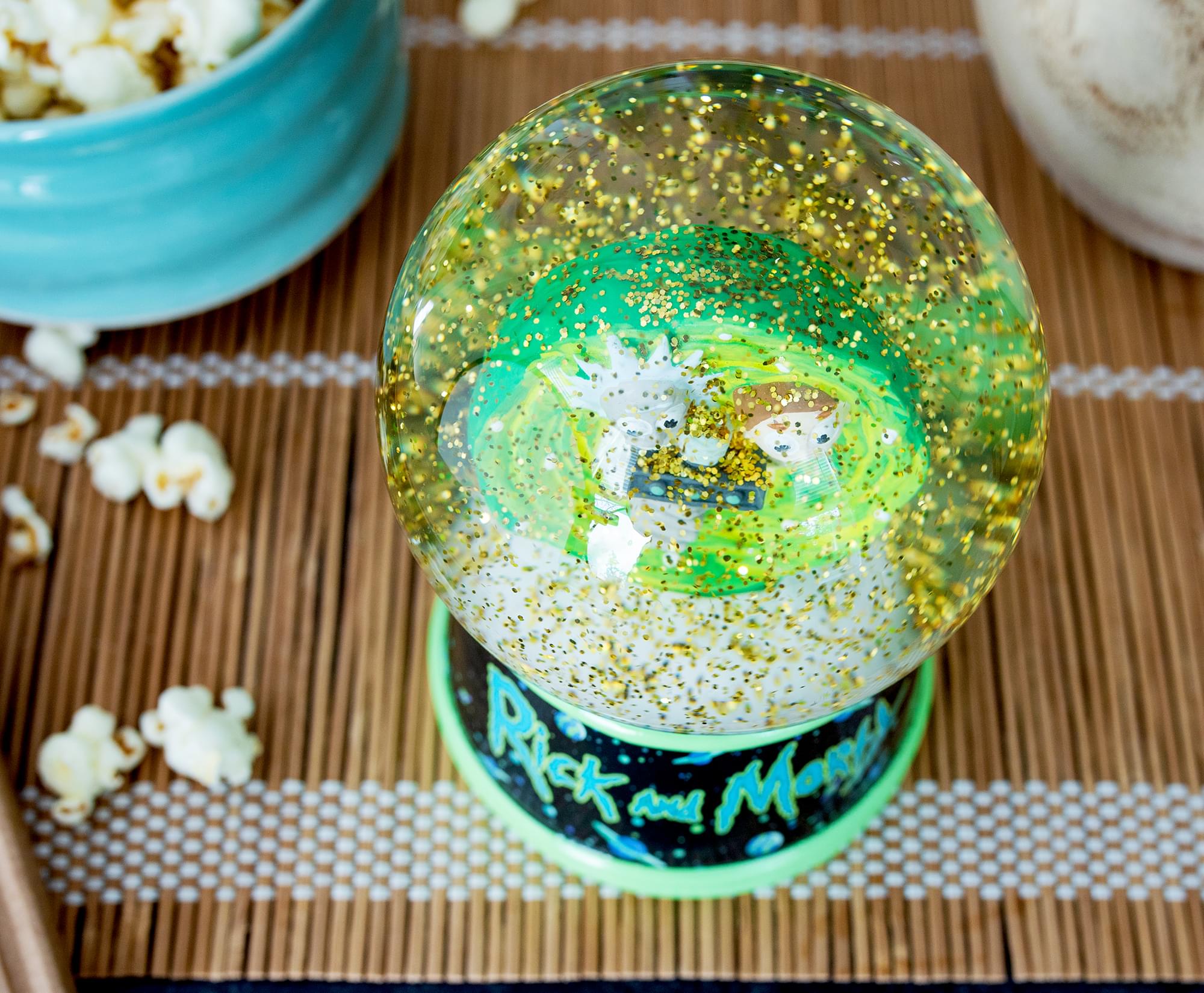 Rick and Morty Portal Light-Up Collectible Snow Globe | 6 Inches Tall