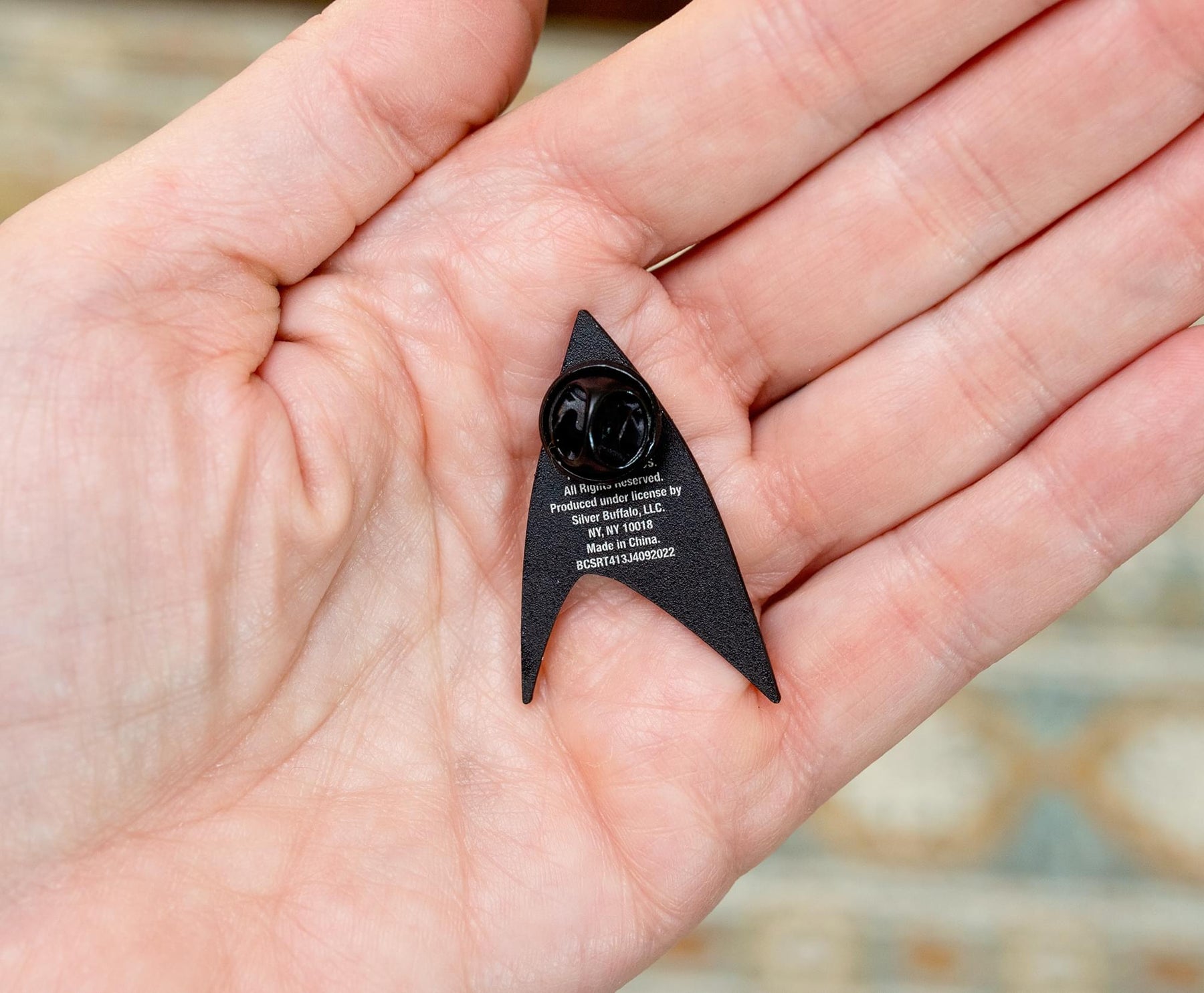 Star Trek: The Original Series Delta Starfleet Command Enamel Pin