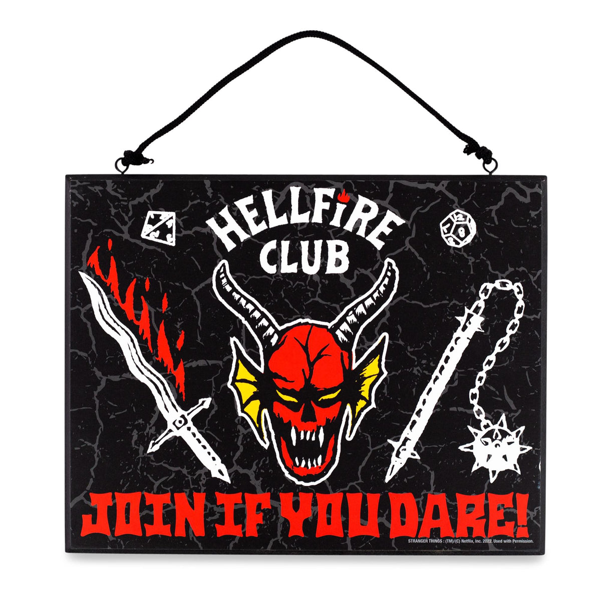 Here's a look at an early concept I created for a rework of the Hellfire  Club logo, commissioned by @Netflix for Stranger Things! We ended up going  with a different variation, but, image size:1200x1200