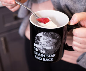 Star Wars "Love You To The Death Star And Back" Ceramic Mug | Holds 20 Ounces