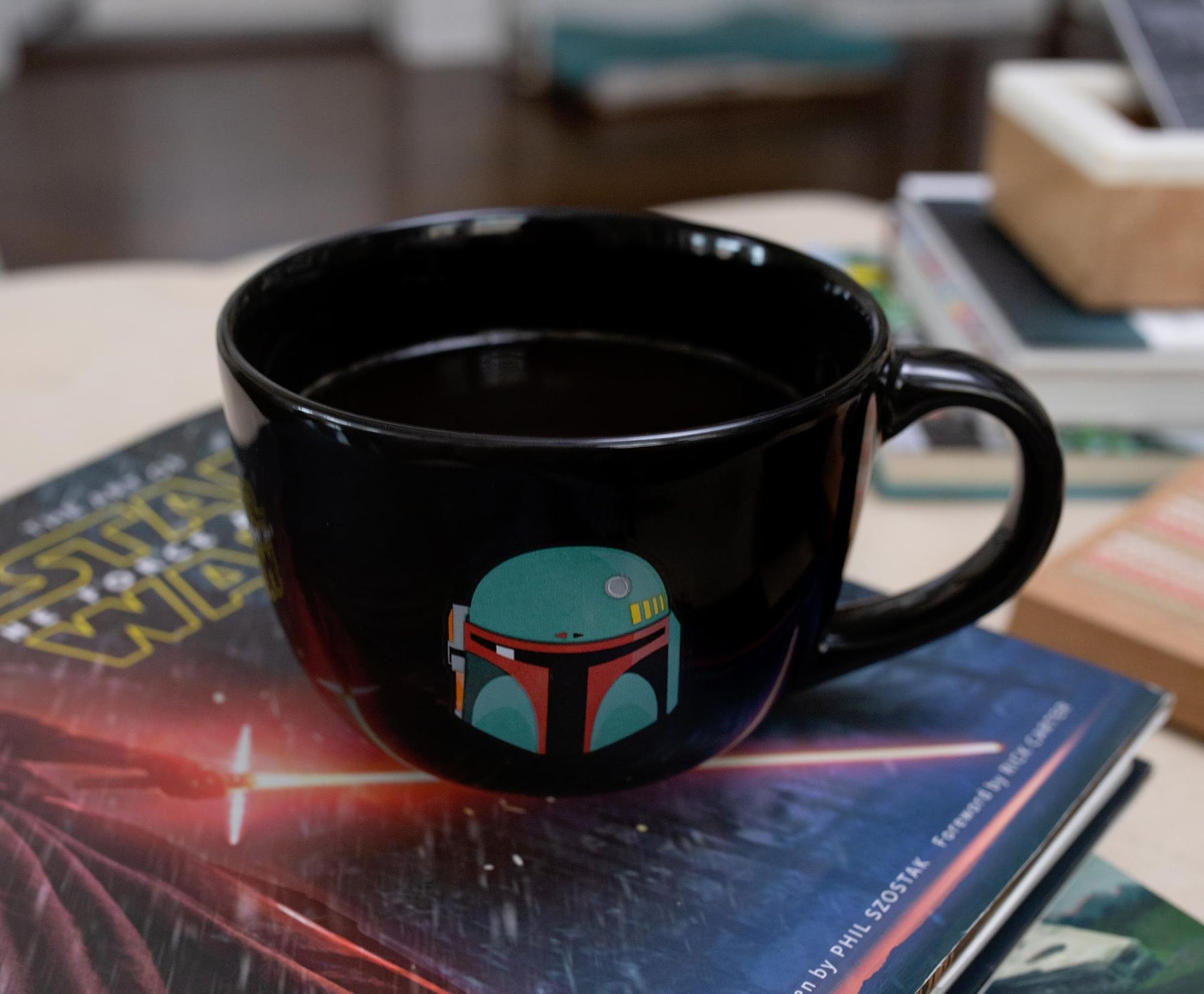 Star Wars: The Mandalorian Boba Fett Ceramic Soup Mug | Holds 24 Ounces