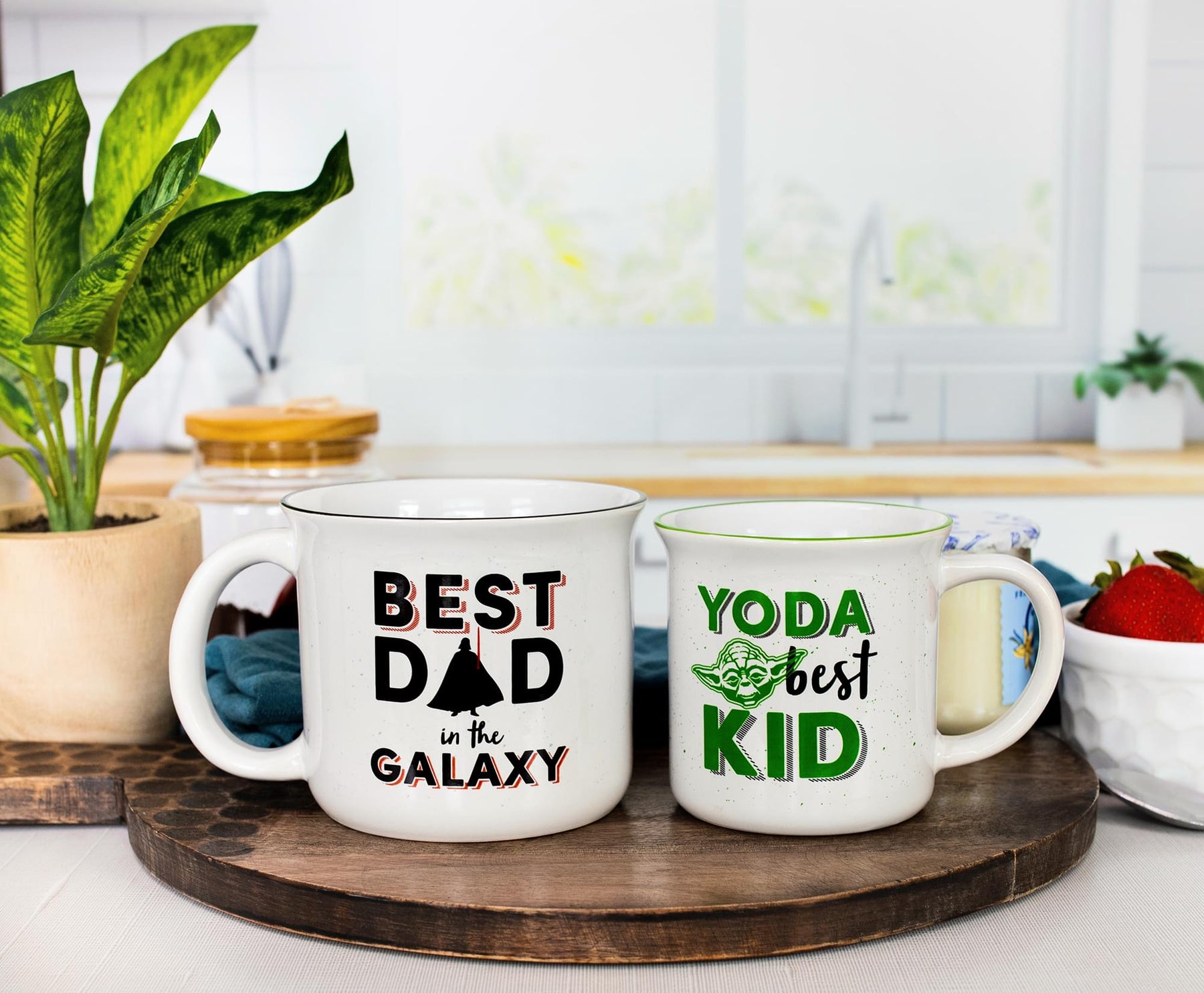 Star Wars Best Dad & Best Kid Camper Mug Set of 2