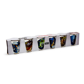 Star Wars Original Trilogy 2-Ounce Mini Shot Glasses | Set of 6