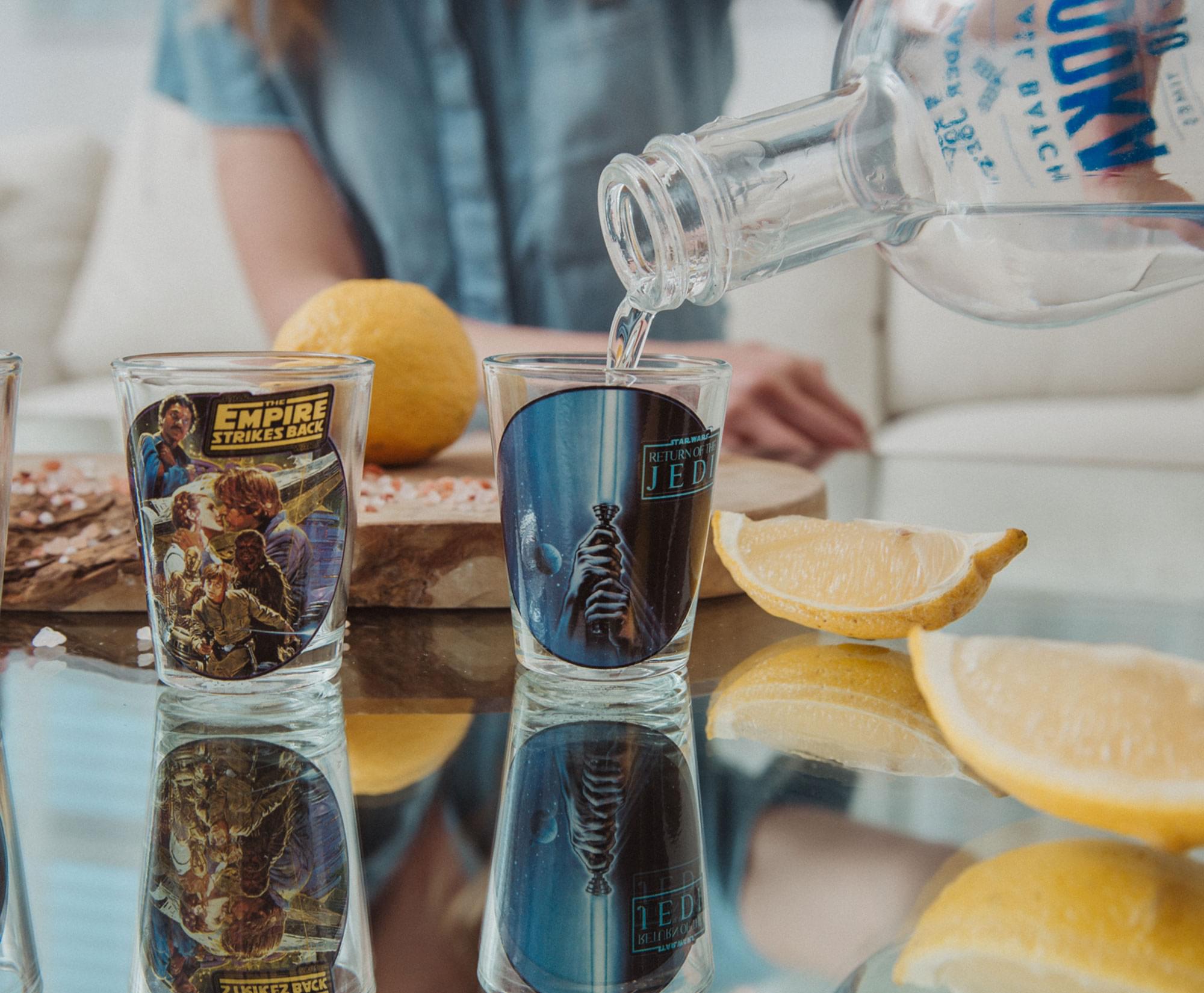 Star Wars Original Trilogy 2-Ounce Mini Shot Glasses | Set of 6