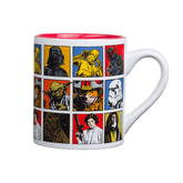 Star Wars: A New Hope Episode 4 Character Grid Ceramic Mug | Holds 14 Ounces