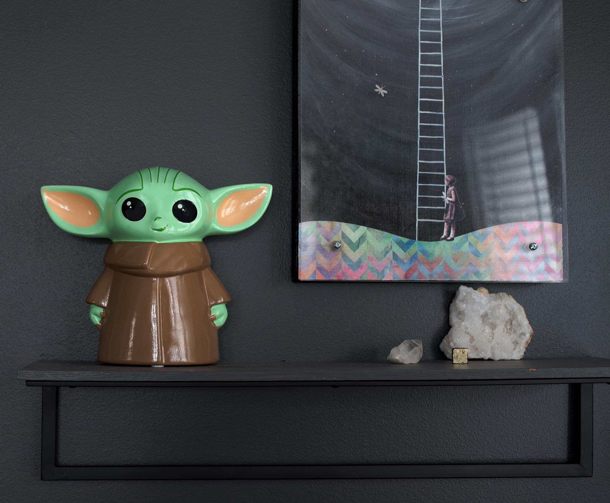 Star Wars: The Mandalorian, Grogu "The Child" Ceramic Figural Bank | 8 Inches