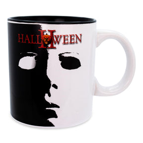 Halloween II Michael Myers Face Ceramic Mug | Holds 20 Ounces