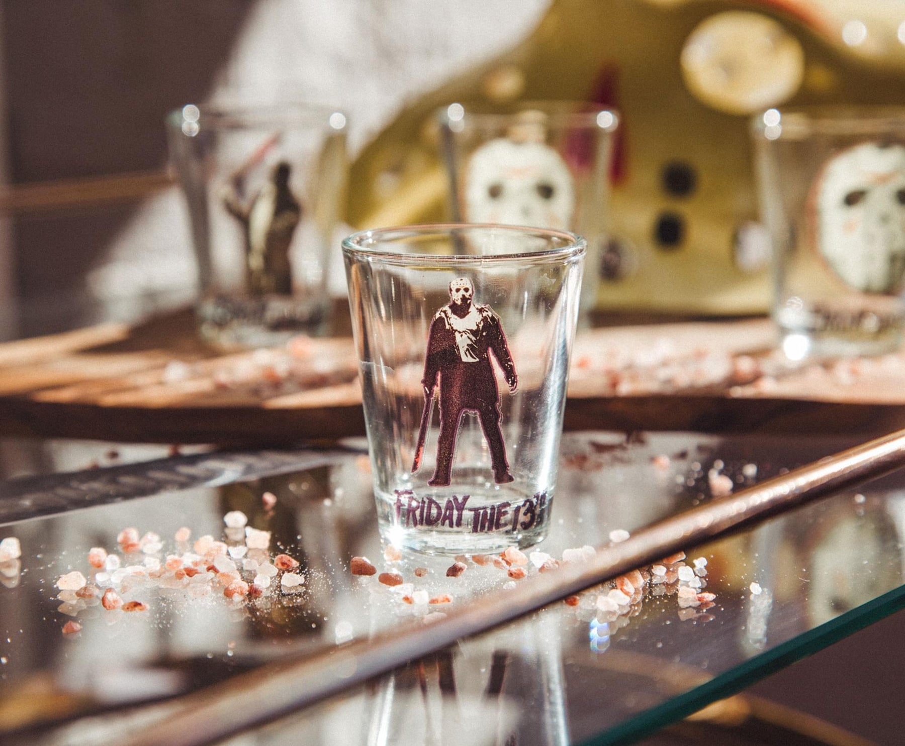 Friday The 13th Jason Voorhees 2-Ounce Mini Shot Glasses | Set of 4