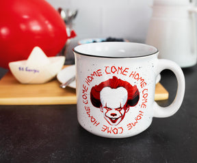 IT Pennywise "Come Home" Ceramic Camper Mug | Holds 20 Ounces