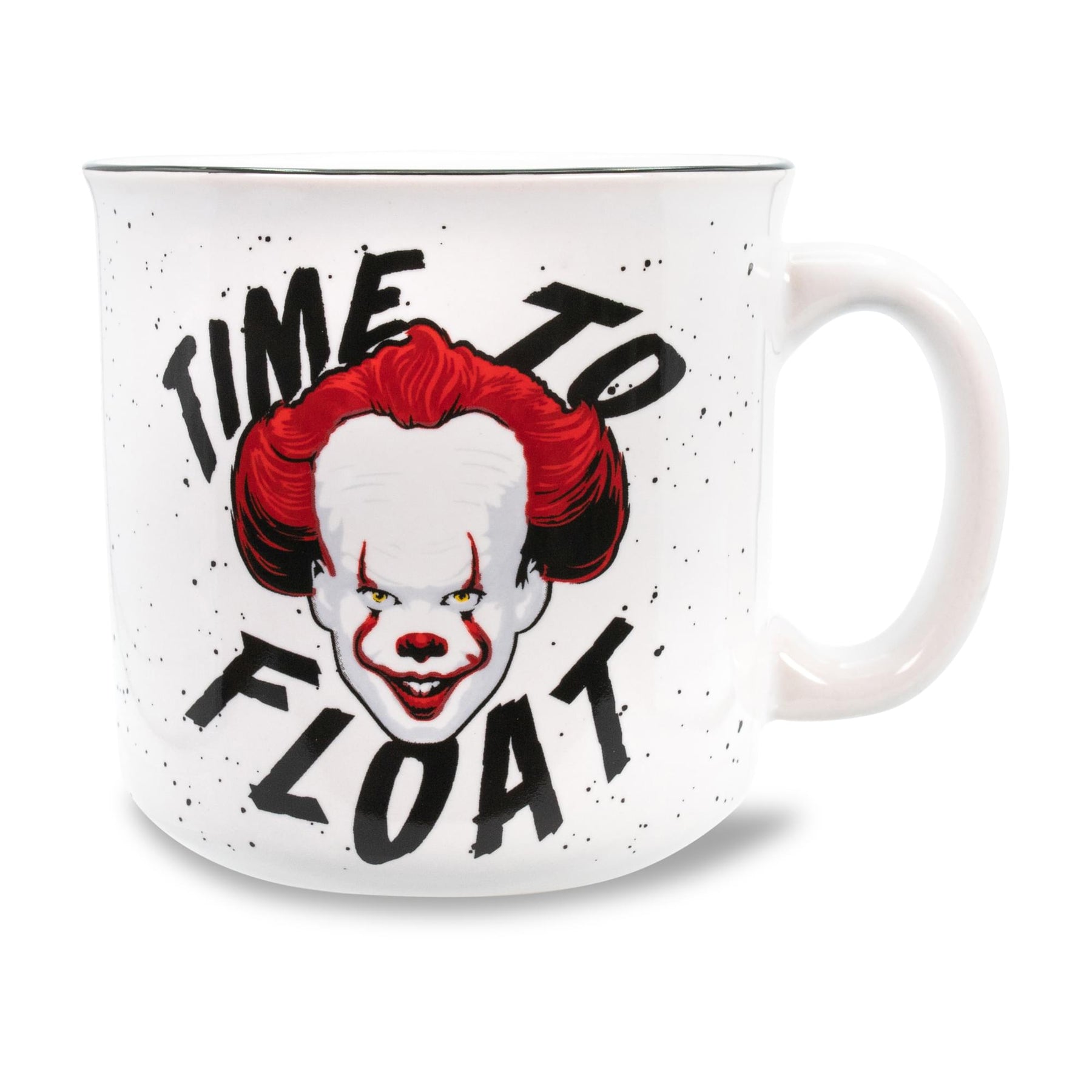 IT Pennywise "Time To Float" Ceramic Camper Mug | Holds 20 Ounces