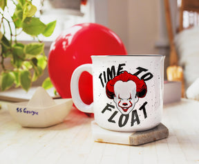 IT Pennywise "Time To Float" Ceramic Camper Mug | Holds 20 Ounces