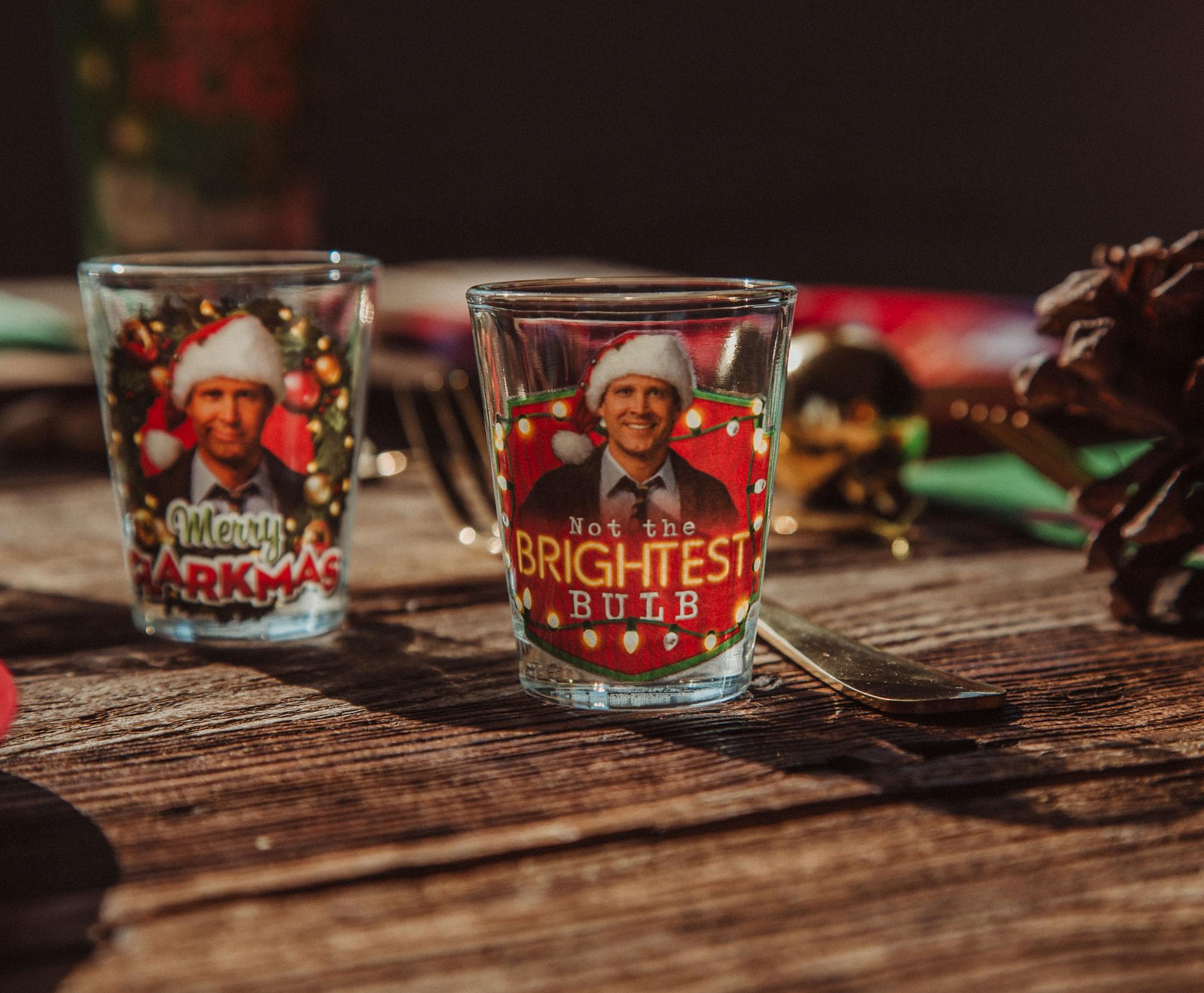 National Lampoon's Christmas Vacation 2-Ounce Mini Shot Glasses | Set of 4