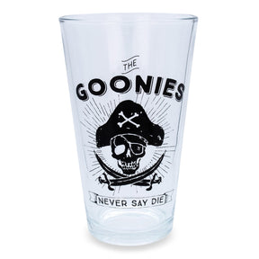 The Goonies "Never Say Die" Pint Glass | Holds 16 Ounces