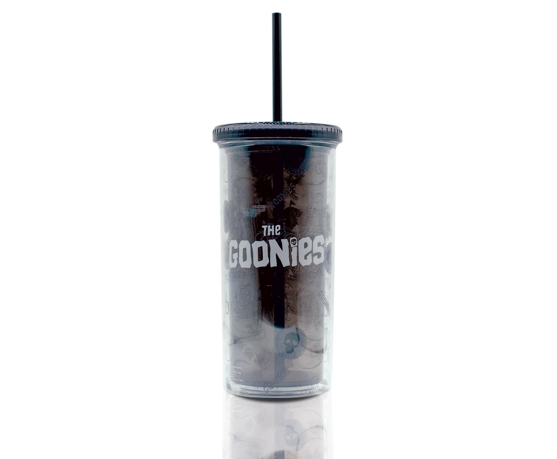 The Goonies Acrylic Carnival Cup with Lid and Straw | Holds 20 Ounces