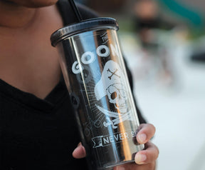 The Goonies Acrylic Carnival Cup with Lid and Straw | Holds 20 Ounces