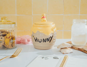 Disney Winnie the Pooh Hunny Pot Ceramic Snack Jar | 6 Inches Tall