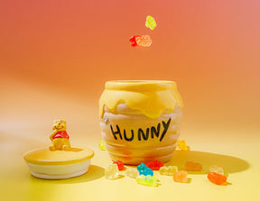 Disney Winnie the Pooh Hunny Pot Ceramic Snack Jar | 6 Inches Tall